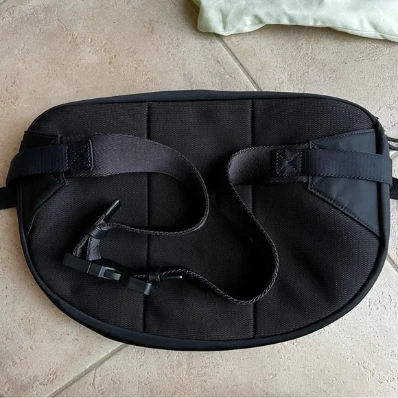 🎒BURBERRY black belt bum bag backpack largo logo sold out retail unisex - Picture 9 of 11